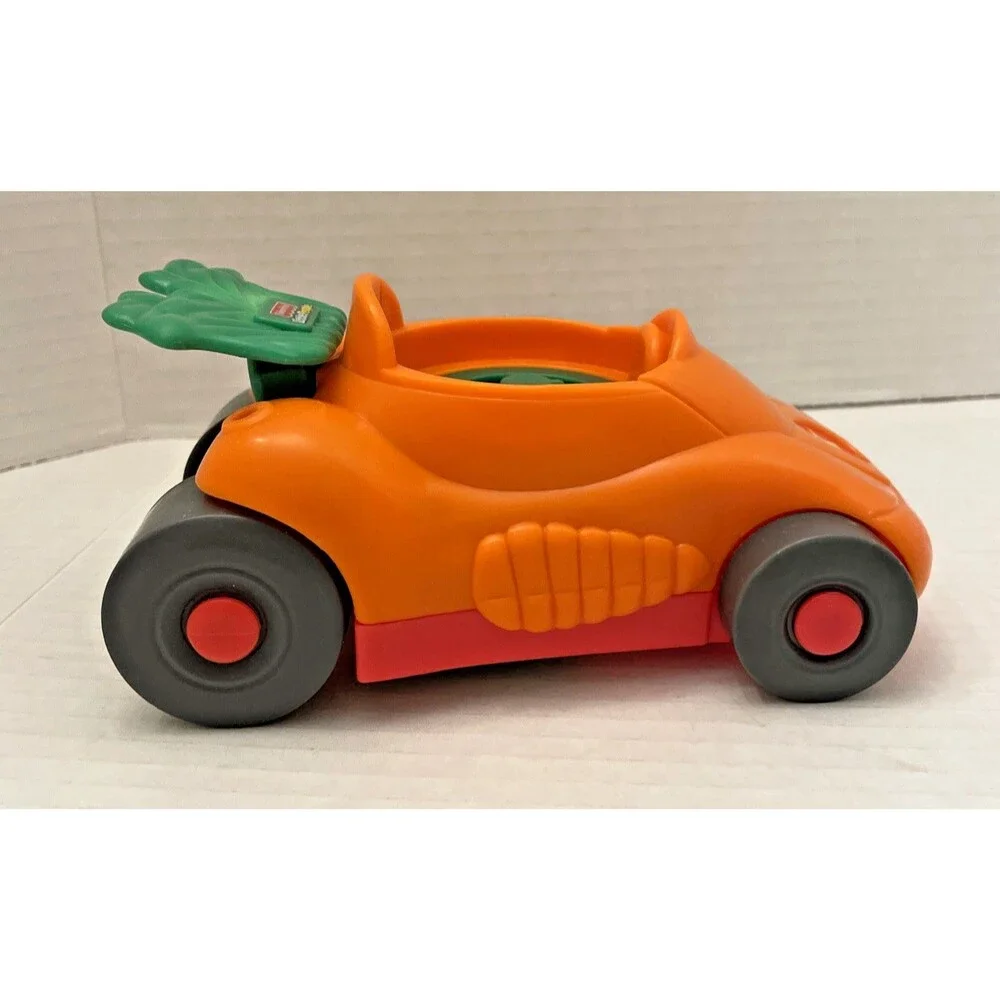 Fisher Price Little People Animalville Carrot Race Car 2009 Working Sound